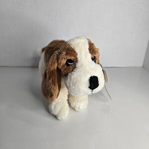 Russ Berrie Hush Puppies Basset Hound Plush Stuffed Animal New NWT